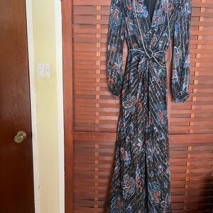 Veronica Beard Elegant Floral Maxi Dress